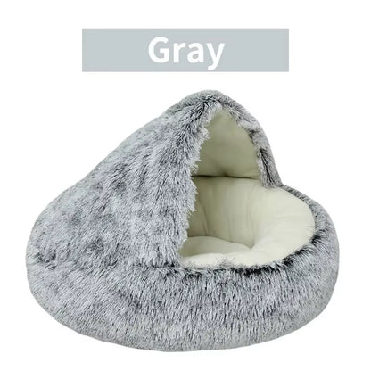 Cozy Cave Pet Bed, Calming Nest Dog & Cat Bed