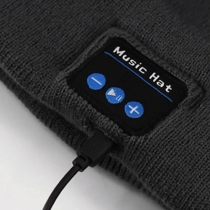 Bluetooth Beanie Hat with LED Light