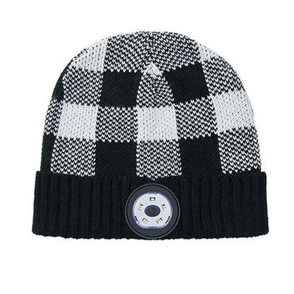 Bluetooth Beanie Hat with LED Light