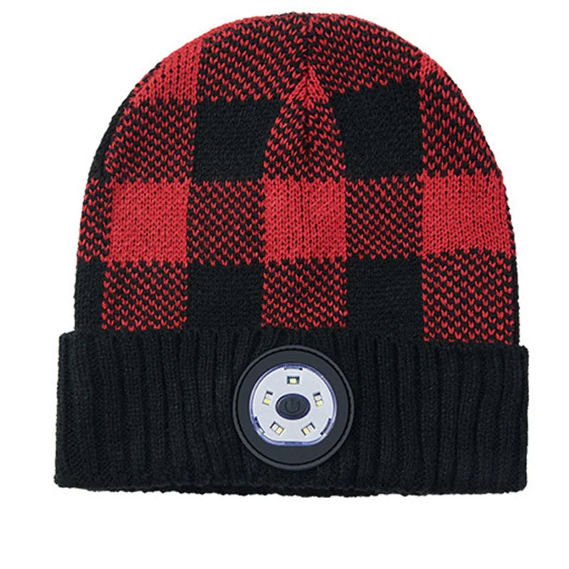 Bluetooth Beanie Hat with LED Light